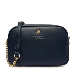 Torebka Beverly Hills Polo Club. Niebieskie listonoszki Beverly Hills Polo Club, bez wzorów, bez dodatków. Za 159.99 zł.