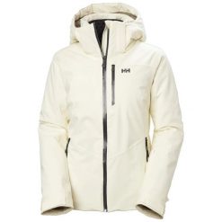 Damska kurtka narciarska Helly Hansen Alphelia. Białe kurtki narciarskie Helly Hansen, na lato, l, bez wzorów, z elastanu, bez kaptura, narciarskie. Za 1,748.90 zł.