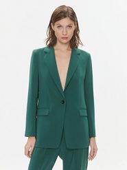 Boss Marynarka Jocaluah 50490053 Zielony Regular Fit. Zielone marynarki i żakiety Boss, bez wzorów, z syntetyku, bez ramiączek. Za 2,049.00 zł.