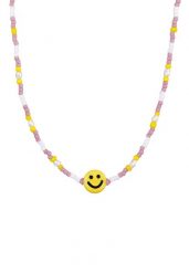 Elli Damskie koraliki z smiling face Glas z perły hodowlana słodkowodna w pozłacanym srebrze próby 925 Sterling Silver Naszyjniki 1 ct. Szare naszyjniki Elli, z materiału, z perłą, pozłacane. Za 293.99 zł.