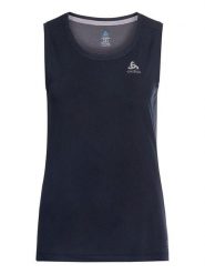 Odlo Top sportowy "F-Dry" w kolorze granatowym rozmiar: L. Niebieskie topy sportowe ODLO, l, bez wzorów, z materiału, outdoorowe. Za 92.21 zł.