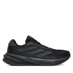 Buty do biegania adidas. Czarne buty do biegania adidas, bez wzorów, bez zapięcia, do biegania. Za 479.99 zł.