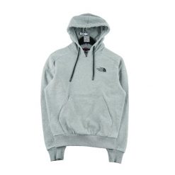 Second life - The North Face bluza damska z kapturem szara - Jak nowy. Szare bluzy The North Face, l, bez wzorów, z jeansu, sportowe, bez ramiączek, z kapturem. Za 149.06 zł.