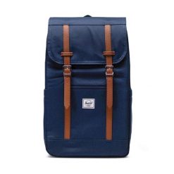 Plecak Herschel. Niebieskie plecaki Herschel, bez wzorów, bez dodatków. Za 299.99 zł.