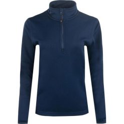 Damska bluza Playerlayer z zamkiem 1/4 w kolorze granatowym. Niebieskie bluzy TIEM, bez wzorów, bez ramiączek, bez kaptura. Za 142.99 zł.