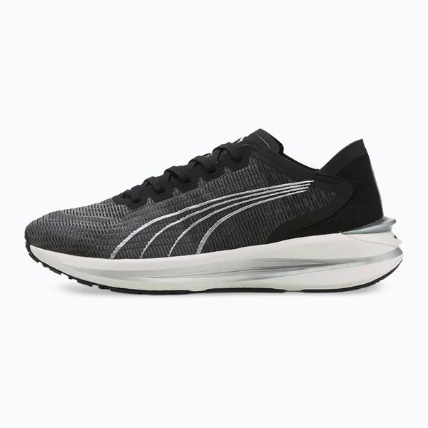 Buty do biegania damskie PUMA Electrify Turn. Czarne buty do biegania Puma, bez wzorów, bez zapięcia, do biegania. Za 289.99 zł.
