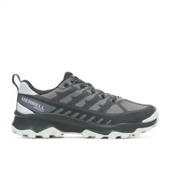 Buty trekkingowe damskie Merrell Speed Eco Wp. Szare buty trekkingowe Merrell, z materiału, bez zapięcia. Za 715.00 zł.