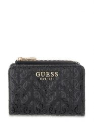 Guess Portfel 183407 Czarny. Czarne portfele Guess, z aplikacjami, ze skóry. Za 264.99 zł.