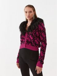 Pinko Kardigan Pony 101576 A11F Kolorowy Relaxed Fit. Swetry Pinko, xs, bez wzorów, z syntetyku, bez ramiączek. Za 609.99 zł.
