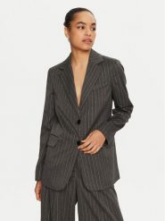 Liu Jo Marynarka WF4303 T0788 Szary Regular Fit. Szare marynarki i żakiety Liu Jo, bez wzorów, z syntetyku, bez ramiączek. Za 679.99 zł.