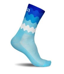 Skarpety Rowerowe Unisex LUXA Tenerife. Brązowe skarpetki LUXA, bez wzorów, z elastanu. Za 49.90 zł.