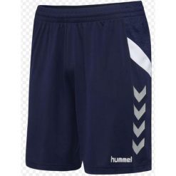 Spodenki Hummel Move Tech dla Dzieci Navy 116. Niebieskie szorty Hummel, bez wzorów, z poliesteru, sportowe. Za 147.99 zł.