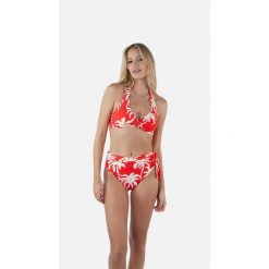 Damskie figi do kostiumów kąpielowych z wysokim stanem Barts Norri. Czerwone bikini Barts, bez wzorów, eleganckie. Za 210.00 zł.