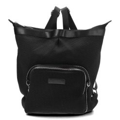 Czarna Torebka Big Star Plecak Damski. Czarne listonoszki Big Star Accessories, bez wzorów, retro, bez dodatków. Za 197.99 zł.