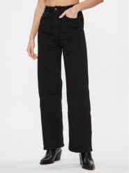 Pepe Jeans Jeansy Sparkle PL204604 Czarny Relaxed Fit. Czarne jeansy Pepe Jeans, bez wzorów, z bawełny. Za 359.99 zł.