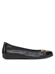 Caprice Baleriny 9-22172-42 Czarny. Czarne baleriny Caprice, bez wzorów, ze skóry, bez obcasa, bez zapięcia. Za 181.99 zł.