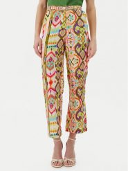 LOLA CASADEMUNT Spodnie materiałowe LS2514017 Kolorowy Relaxed Fit. Spodnie materiałowe LOLA CASADEMUNT, bez wzorów, z materiału. Za 249.99 zł.