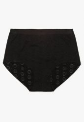 Czarna Bielizna Modelująca Majtki High Waist Lilialira. Czarna bielizna modelująca Renee, bez wzorów, z jeansu, z podwyższonym stanem. W wyprzedaży za 11.99 zł.