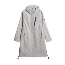 Parka dla kobiet 4F F1114. Szare płaszcze 4f, na lato, l, bez wzorów, z materiału, bez kaptura. Za 335.00 zł.