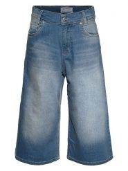 Blue Effect Bermudy dżinsowe w kolorze niebieskim rozmiar: 158. Niebieskie szorty Blue Effect, bez wzorów, klasyczne. Za 96.60 zł.
