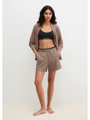 Marc O´Polo Bodywear Szorty dresowe w kolorze szarobrązowym rozmiar: XS. Brązowe szorty bez wzorów, z dresówki, z podwyższonym stanem. Za 119.95 zł.