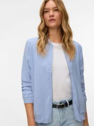 Vero Moda Kurtka w kolorze błękitnym rozmiar: XS. Niebieskie kurtki Vero Moda, xs, bez wzorów, bez kaptura. Za 113.99 zł.