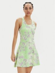 Adidas Sukienka letnia Floral Graphic IS4246 Zielony Slim Fit. Zielone sukienki adidas, xl, bez wzorów, z bawełny, bez kołnierzyka, bez ramiączek. Za 139.99 zł.