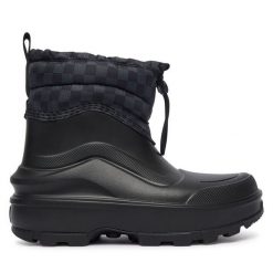 Kalosze Vans. Czarne kalosze Vans, bez wzorów, bez zapięcia. Za 649.99 zł.