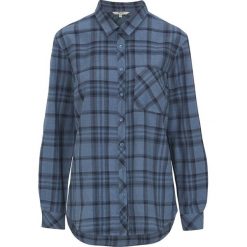 Koszula flanelowa. Niebieskie koszule Cellbes, bez wzorów, bez kołnierzyka, bez ramiączek. Za 179.00 zł.