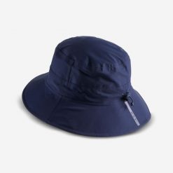 Kapelusz do golfa Inesis RW500 ROZMIAR 2: 58-60 cm. Niebieskie kapelusze INESIS, bez wzorów, z materiału, biznesowe. Za 49.99 zł.