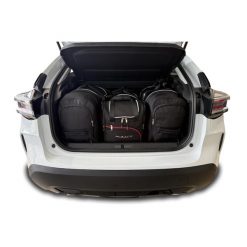 Torby Do Bagażnika Citroen C4 Hatchback Mhev 2024+ 4Szt Kjust. Czarne torby podróżne KJUST, bez wzorów. Za 1,196.00 zł.