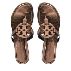 Japonki Tory Burch. Niebieskie japonki Tory Burch, bez wzorów. Za 1,134.00 zł.