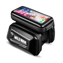 Torba z zamkiem WILDMAN E6S 1,2L. Czarne torby sportowe WILDMAN, bez wzorów, z materiału, na ramię. Za 147.60 zł.