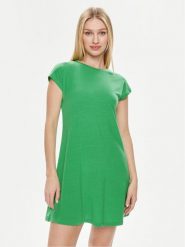 Vero Moda Sukienka codzienna Ava 10304703 Zielony Loose Fit. Zielone sukienki Vero Moda, na co dzień, m, bez wzorów, z lyocellu, bez kołnierzyka, bez ramiączek, proste. Za 69.99 zł.