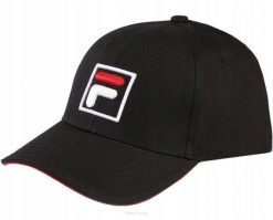 Czapka tenisowa Fila Baseball Cap Forze czarna. Czarne czapki z daszkiem Fila, bez wzorów, z bawełny, eleganckie. Za 69.00 zł.