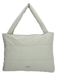 Beagles Shopper bag "Calvia" w kolorze miętowym - 55 x 40 x 7 cm rozmiar: onesize. Zielone shopper bag Beagles, bez wzorów, z materiału, na ramię, bez dodatków. Za 78.99 zł.