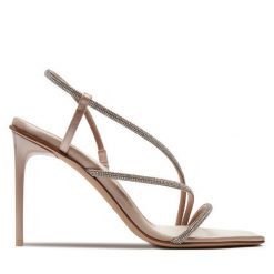 Sandały Max Mara. Czerwone sandały Max Mara, bez wzorów, bez obcasa, na szpilce, bez zapięcia. Za 1,419.00 zł.