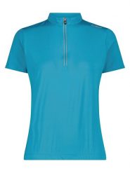 Cmp Koszulka kolarska w kolorze niebieskim rozmiar: 42. Niebieskie t-shirty sportowe CMP, bez wzorów, z materiału, bez ramiączek, rowerowe. Za 97.51 zł.