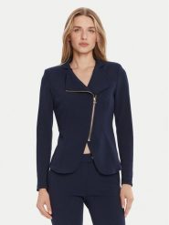 Rinascimento Marynarka CFC0125220003 Granatowy Slim Fit. Niebieskie marynarki i żakiety Rinascimento, xl, bez wzorów, z syntetyku, bez ramiączek. Za 449.99 zł.