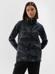 4F Polar ze stójką oversize damski - multikolor M. Bluzy z polaru 4f, na zimę, m, bez wzorów, z dzianiny, snowboardowy. Za 249.99 zł.