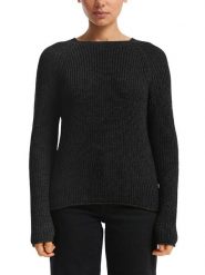 S.Oliver Sweter w kolorze czarnym rozmiar: L. Czarne swetry S.Oliver, l, bez wzorów, bez ramiączek. Za 109.95 zł.