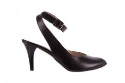 Czółenka Bayla-097 02 Czarne czółenka, Skóra naturalna - 36. Czarne czółenka Bayla, bez wzorów, z materiału, biznesowe, bez obcasa, na szpilce, bez zapięcia. W wyprzedaży za 134.10 zł.