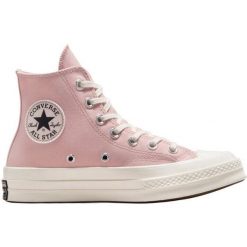 Buty sportowe Converse Chuck 70. Czerwone buty treningowe Converse, bez wzorów, z materiału, bez zapięcia. Za 490.00 zł.