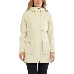 Płaszcz przeciwdeszczowy damski Fundango Zhuri Waterproof. Żółte kurtki przeciwdeszczowe FUNDANGO, m, bez wzorów, z poliesteru, sportowe, bez kaptura. Za 419.90 zł.