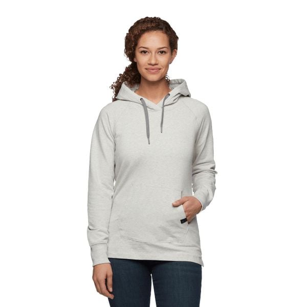 Bluza turystyczna z kapturem damska Black Diamond Rays Pullover Hoody. Szare bluzy Black Diamond, m, bez wzorów, z kapturem, trekkingowe. Za 183.99 zł.