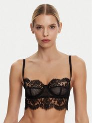 Dolce&Gabbana Biustonosz balkonetka O1F40T ONO68 Czarny. Czarne biustonosze Dolce&Gabbana, bez wzorów, z jedwabiu. Za 1,739.00 zł.