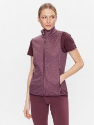 CMP Bezrękawnik 30H5876 Bordowy Regular Fit. Czerwone kamizelki CMP, bez wzorów, z syntetyku, sportowe, bez ramiączek, bez kaptura, outdoorowe. Za 129.99 zł.