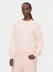 Calvin Klein Jeans Bluza LV047B238G Różowy Regular Fit. Czerwone bluzy Calvin Klein Jeans, xxl, bez wzorów, z bawełny, bez kaptura. Za 399.99 zł.
