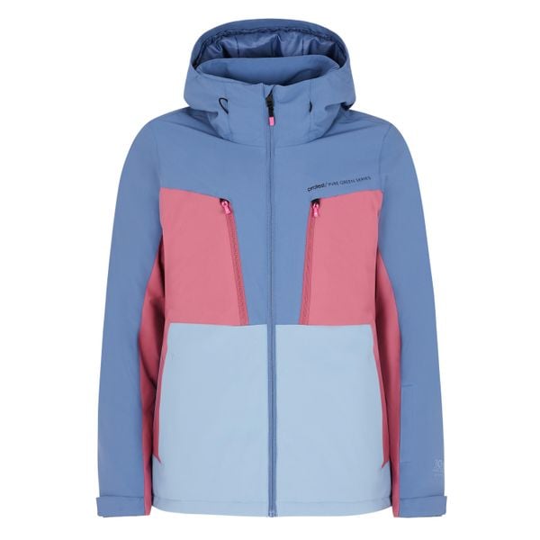 Damska kurtka narciarska Protest Calida. Niebieskie kurtki narciarskie Protest, na zimę, bez wzorów, bez kaptura, narciarskie. Za 851.50 zł.