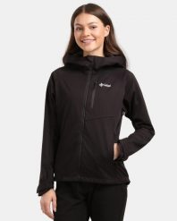 Damska kurtka softshell Kilpi BELTRA-W. Czarne kurtki Kilpi, m, bez wzorów, z materiału, casualowe, bez kaptura. Za 628.61 zł.